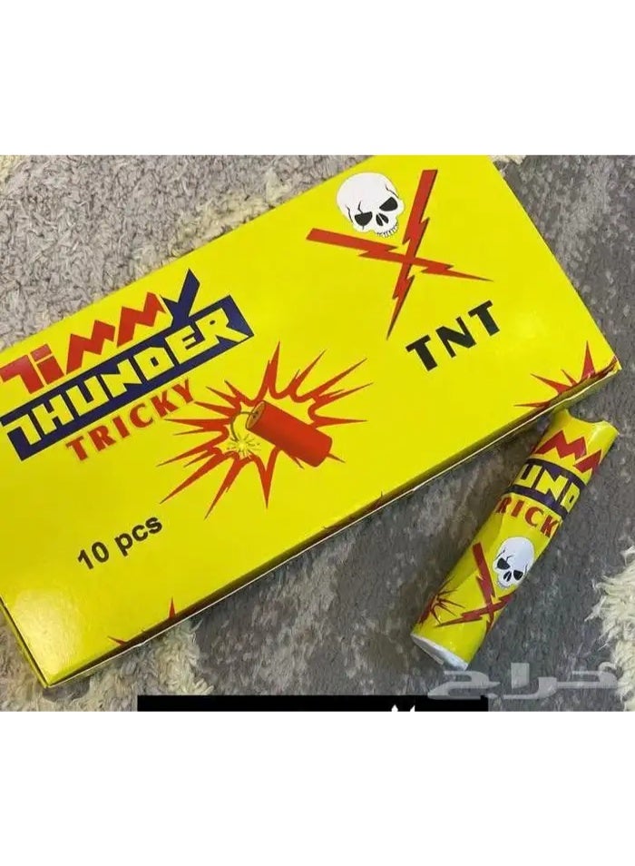مفرقعات نارية رعدية – عبوة من 10 قطع - Image 2