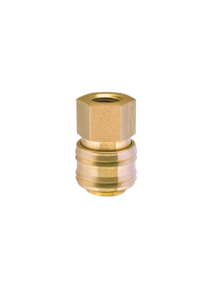 LUDECKE BRASS QUICK COUPLING (FEMALE, MALE & HOSE BODY) 10 PIECE - Image 2