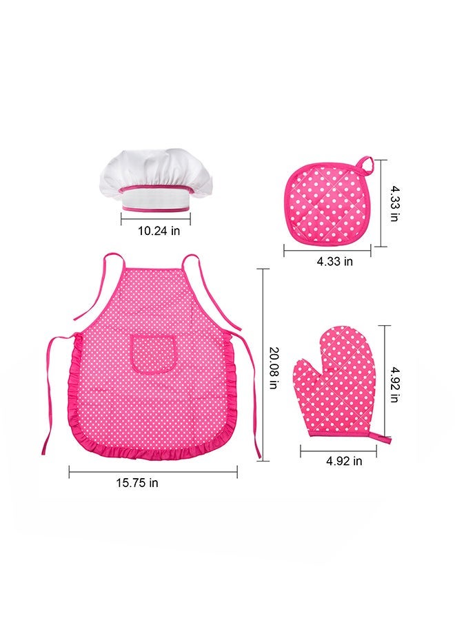 NIBEMINENT 22-Piece Kids Chef Role Play Costume Set - Image 2