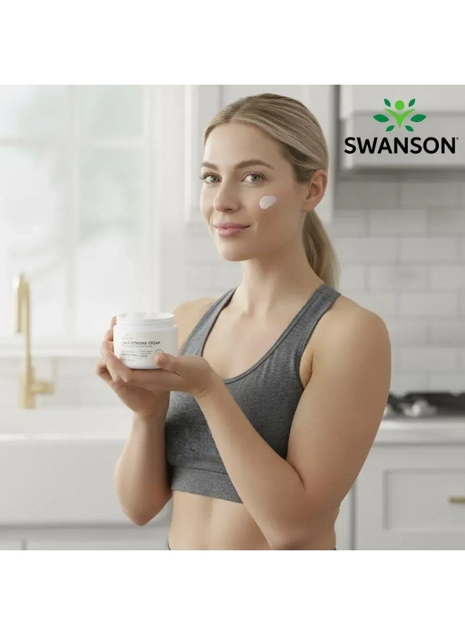 SWANSON L Glutathione Cream with Setria Glutathione 2 fl oz (59 ml) - Image 4