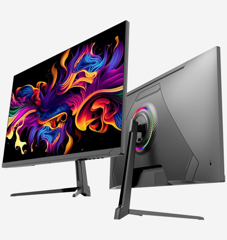 دايد سكل شاشة ألعاب مقاس 27 بوصة بدقة UHD 4K (3840×2160)، معدل تحديث 160 هرتز، زمن استجابة 0.1 مللي ثانية، لوحة Fast IPS، منفذ HDMI 2.1، إضاءة RGB، حامل قابل للتعديل، تدعم تقنيتي FreeSync وG-Sync. - Image 5