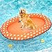Pet Soft Dog Float Raft Inflatable Dog Swimming Float for Summer Orange - Image 3