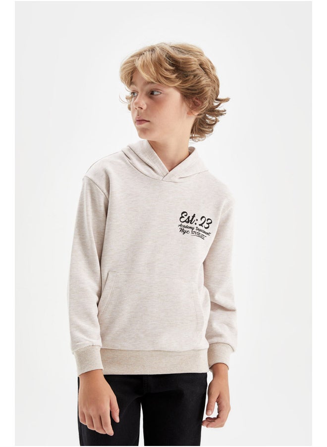 Boy Knitted Regular Fit Hooded Long Sleeve Sweatshirt - pzsku/Z410A9C1356BB460A104DZ/45/_/1723975805/4126f616-63fa-400e-9e67-dbdddd5e0dc4