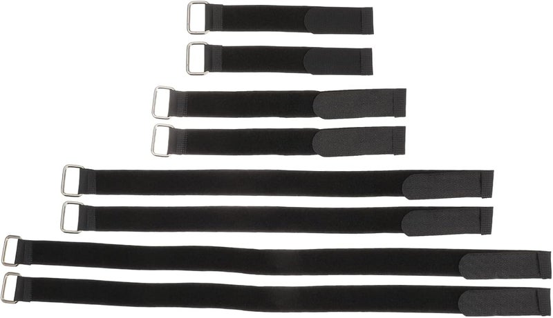 POPETPOP 8pcs Nylon Tie Tape for Cord Holder Wire Organizer Tool Storage Hose Organizer Garage Organization Home and Kitchen Storage - Image 1