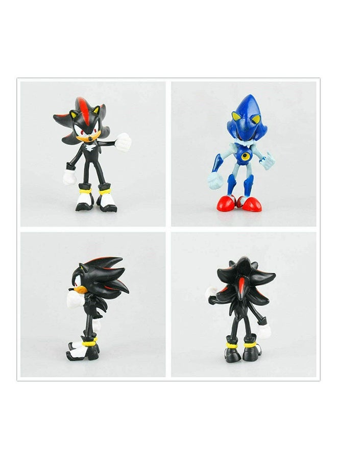 NIBEMINENT 6-Piece Sonic Miniature Toy Set SM-02 2.5x2.5x7centimeter - Image 4