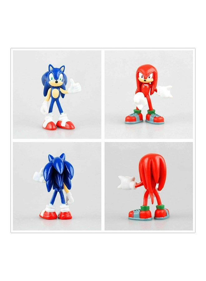NIBEMINENT 6-Piece Sonic Miniature Toy Set SM-02 2.5x2.5x7centimeter - Image 5