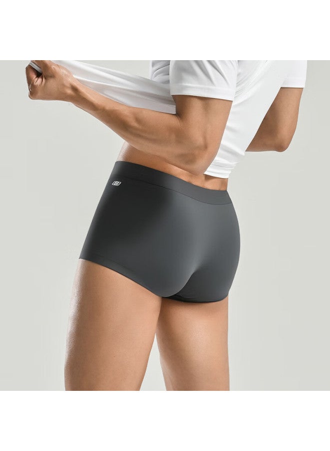 Skechers 7a Antibacterial Modal Men's Red Boxer Briefs Moisture-wicking Men's Underwear Red For Zodiac Year - Image 2