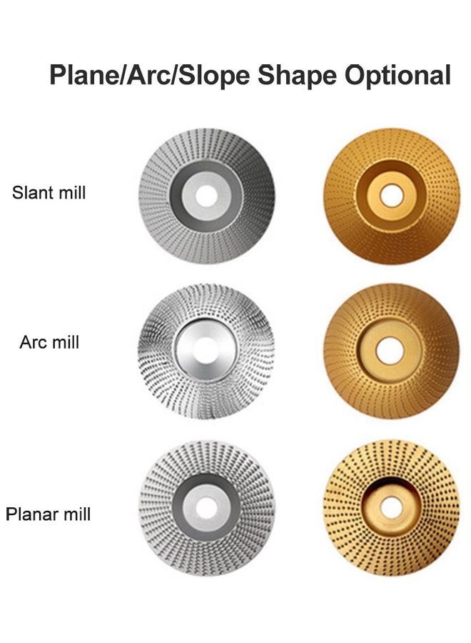 NIBEMINENT Woodworking Polish Thorn Abrasive Wheel Gold  - Image 3