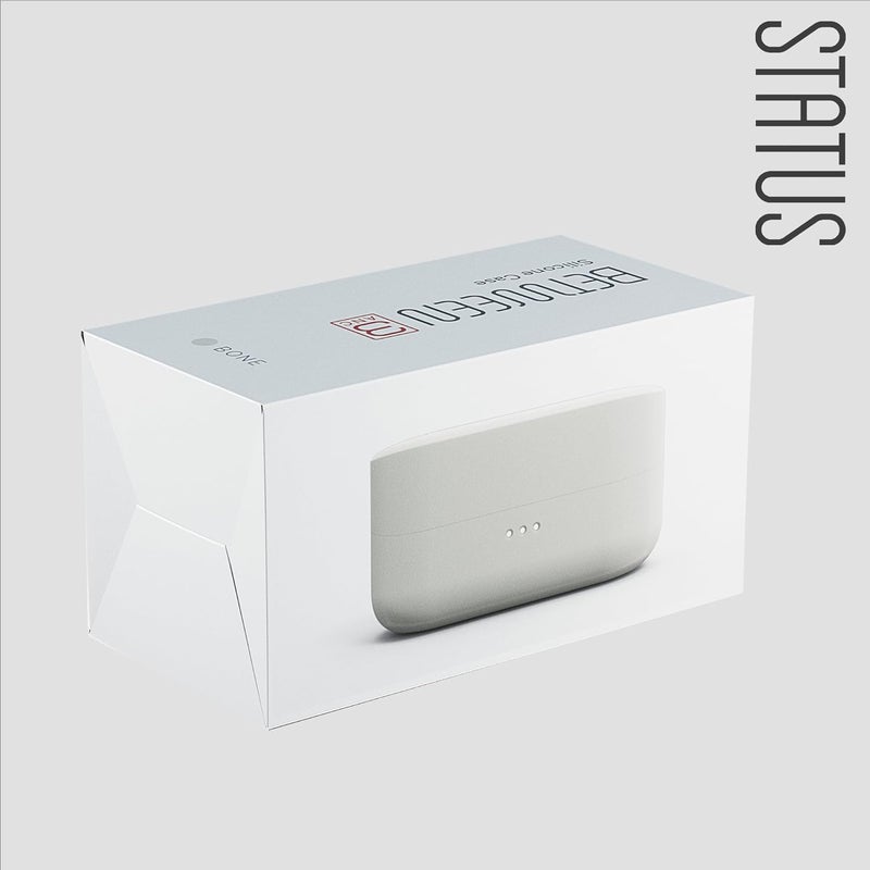 Status Audio Silicone Protective Case Cover for Headphones  for Between 3ANC Earbuds Bone White - Image 2