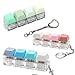 mintcaps Keyboard Fidget Toy 3PCS Keyboard Fidget Keychain Cound Fidget Toys Clicker Fidget Toy Stress Relief Keyboard Fidget Clicker - Image 2