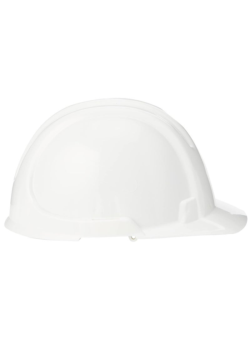 Builders Safety Work Helmet - Multi-Position 6 Point Adjustable Hard Hat, white - Image 3