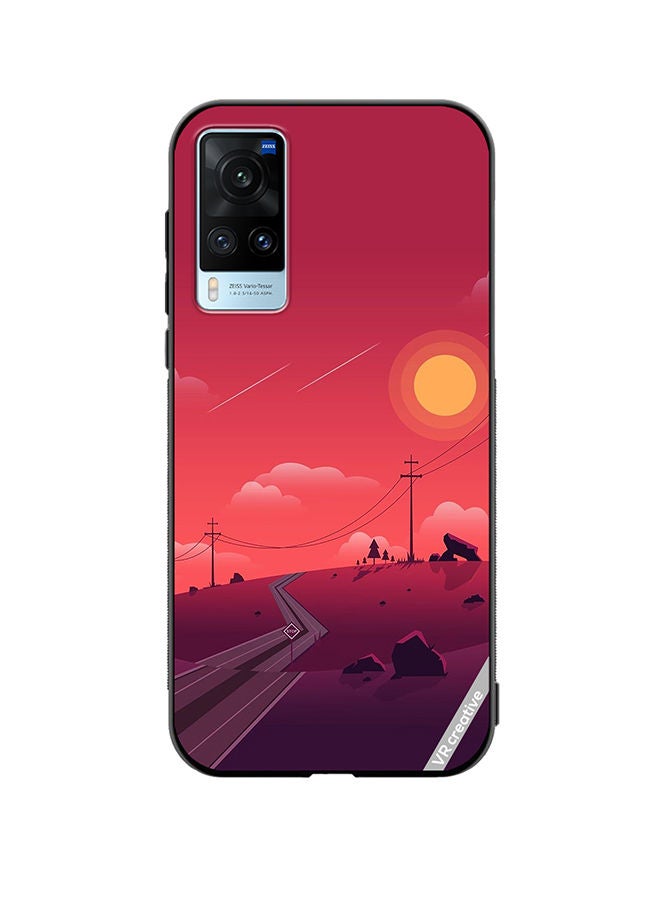 VR CREATIVE Protective Case Cover For Vivo X60 Nature Design Multicolour - Image 1