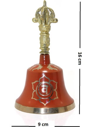 Hediye Sandalı Gift Boat Red Meditation Tibetan Bell  - Image 3