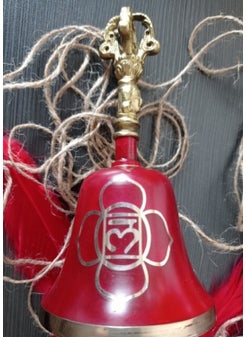 Hediye Sandalı Gift Boat Red Meditation Tibetan Bell  - Image 4