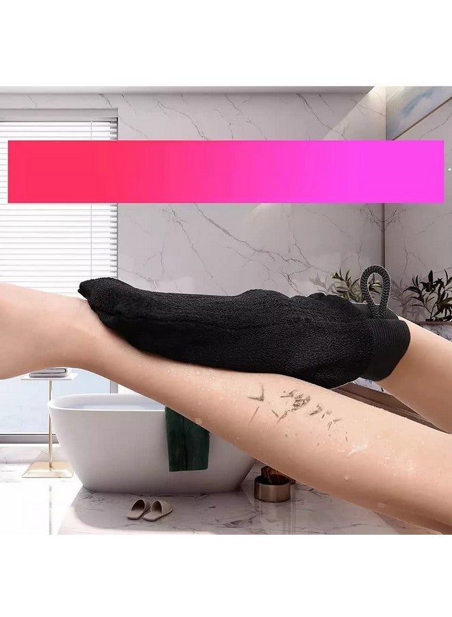 KPS Exfoliating Gloves | Shower Scrub Gloves | Massage & Dead Skin Removal | Tan Removal For Face | Body Cleaning & Shower Accessories (Pack of 1,Multicolor) - Image 5