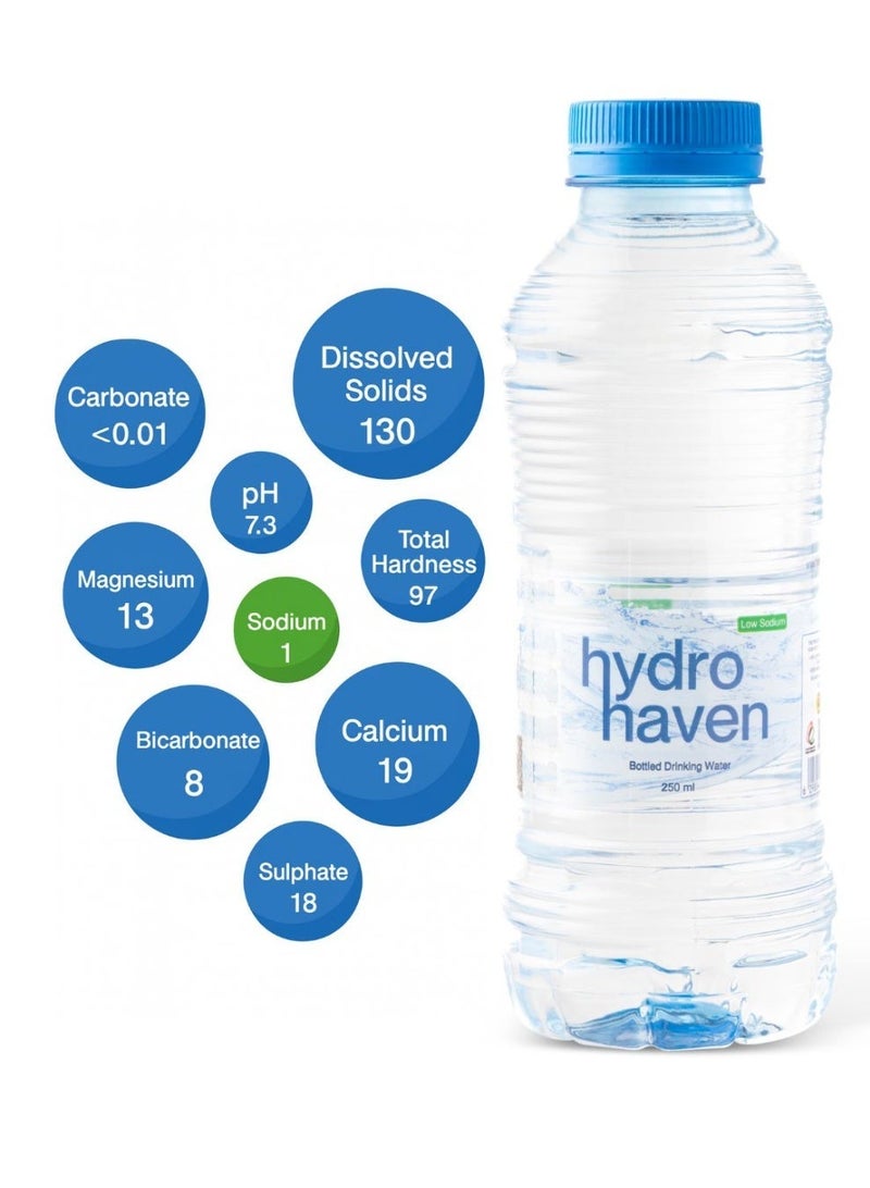 HYDRO HAVEN Bottled Drinking Water 250ml x 30 Packs - Image 2