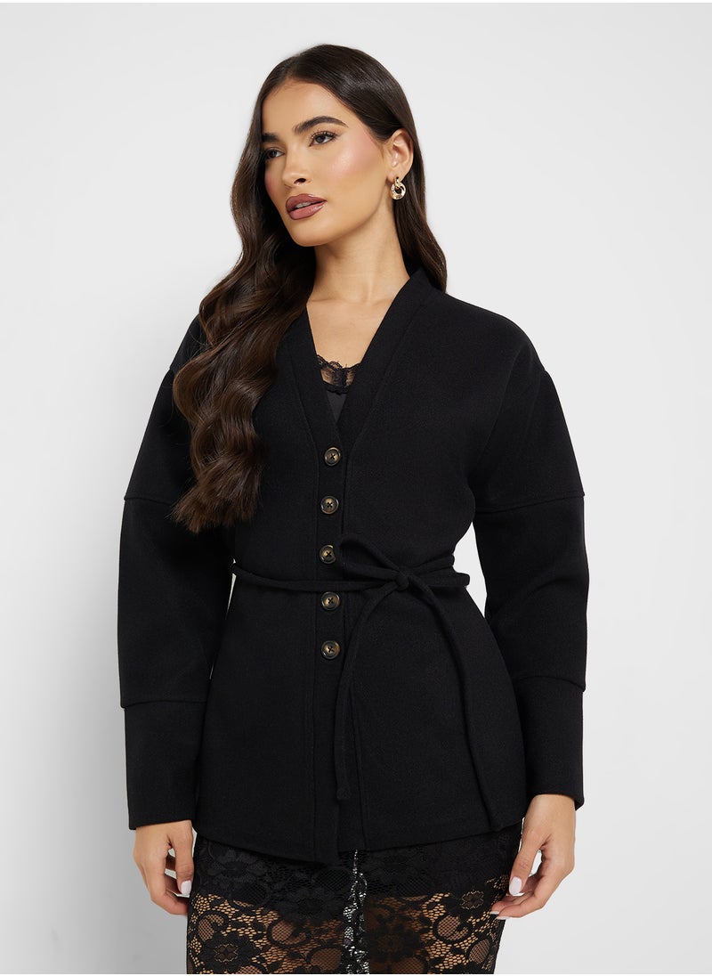 VERO MODA Tie Detail Cardigan  - Image 1