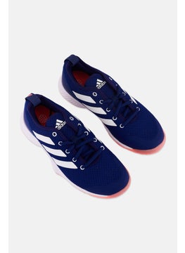 Adidas Women CourtFlash Lace Up Tennis Shoes, Violet  - Image 4
