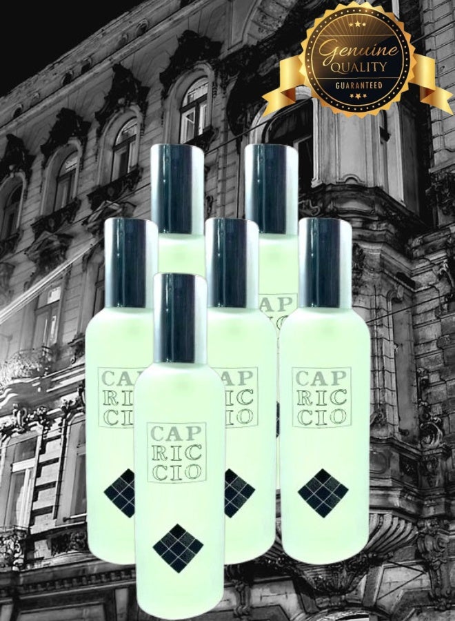 Capriccio 6 Pieces Capriccio Black Perfume 100ML - Image 1