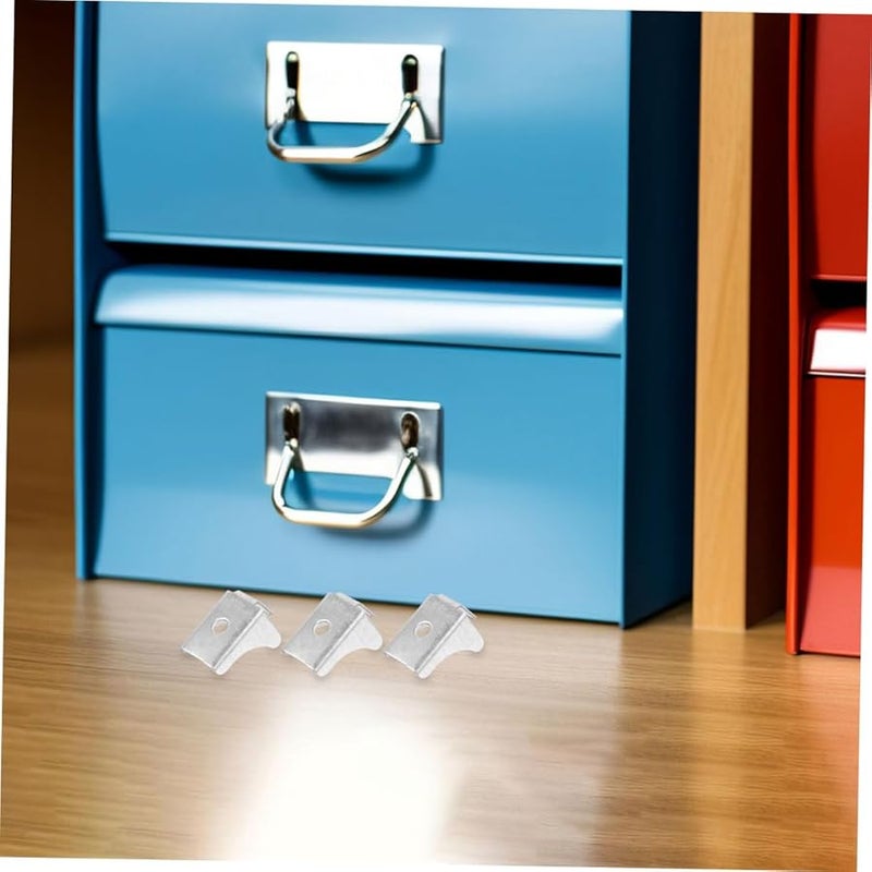 مشابك رفوف ثقيلة 12 قطعة حوامل معدنية متينة للخزائن ورفوف الكتب - Image 5