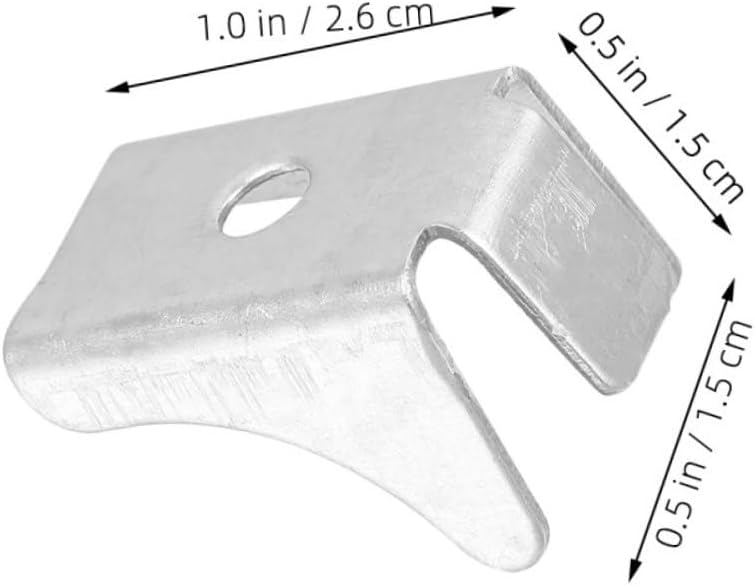 مشابك رفوف ثقيلة 12 قطعة حوامل معدنية متينة للخزائن ورفوف الكتب - Image 3