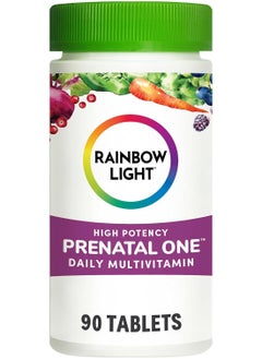Rainbow Light Prenatal One Multivitamin 90 Tablets  - Image 1