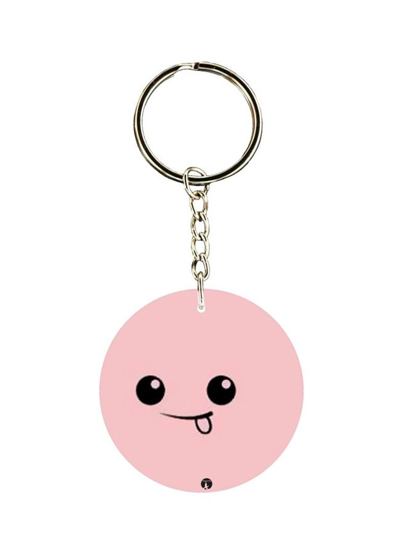 RKN Cartoon Printed Dual Sided Keychain