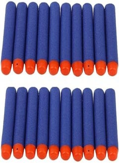 JERN Toy Bullet Foam Dart Bullets for Nerf N-Strike Elite Guns (Pack of 20)