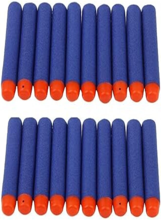 JERN - JERN Toy Bullet Foam Dart Bullets for Nerf N-Strike Elite Guns (Pack of 20) - Image 1