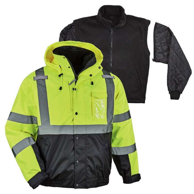Ergodyne Standard Jacket Lime 3XLarge