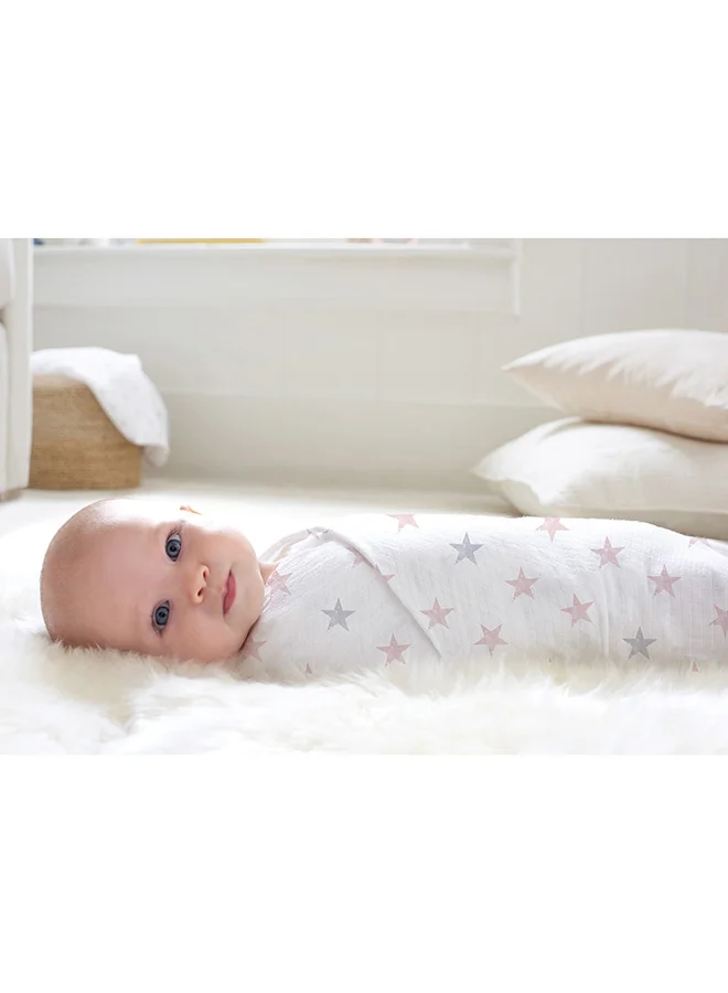 aden + anais Essentials Muslin Swaddle Blanket - Pack of 4