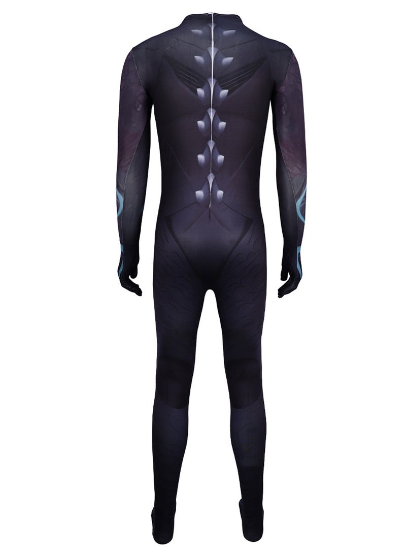 Kaiju No. 8 anime role play cos one-piece tights cosplay costume monster No. 8 Hibino Kafka - Image 5