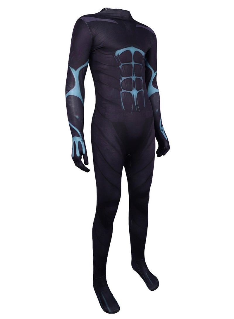 Kaiju No. 8 anime role play cos one-piece tights cosplay costume monster No. 8 Hibino Kafka - Image 4