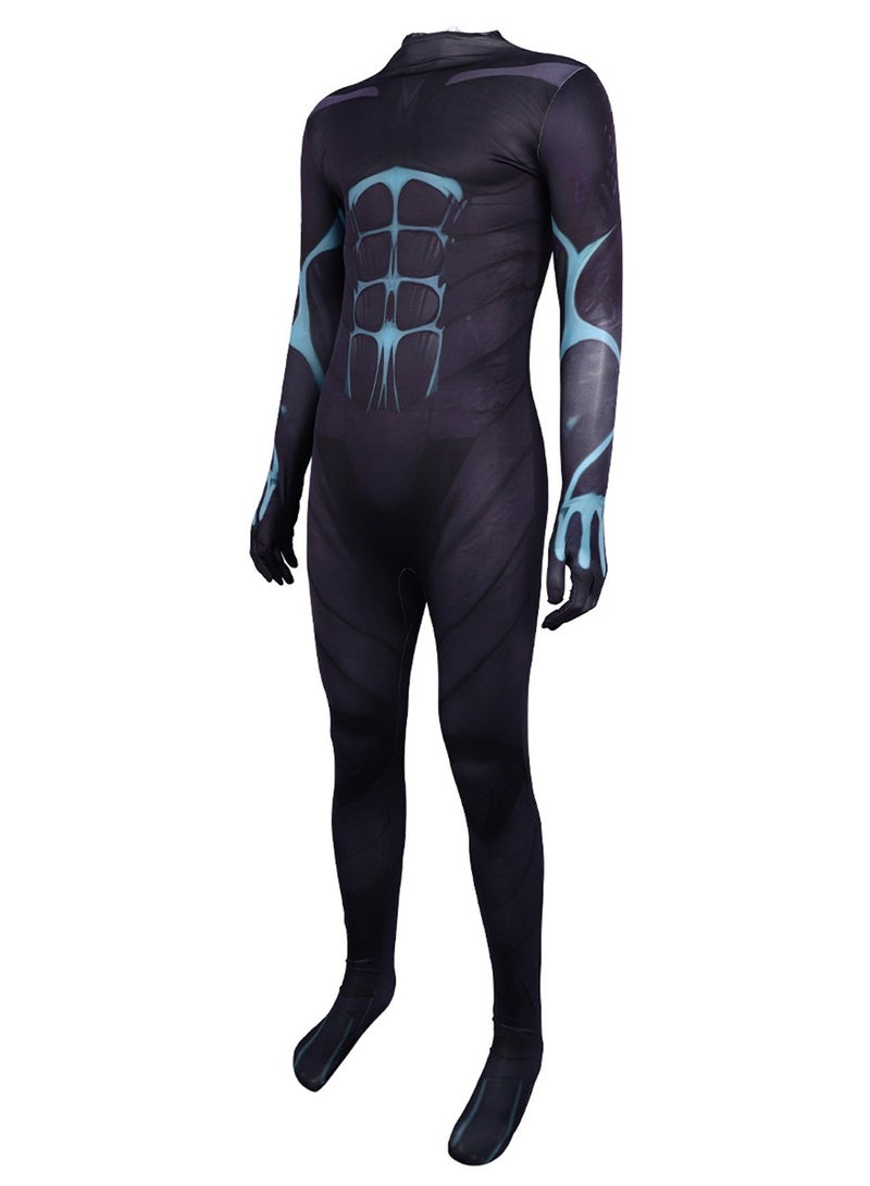 Kaiju No. 8 anime role play cos one-piece tights cosplay costume monster No. 8 Hibino Kafka - Image 2