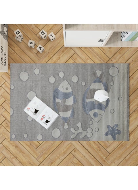 Lafita Kids Carpet with Fun Illustrations and Modern Design – Perfect for Children’s Rooms 0.80X1.50 Cream-beige