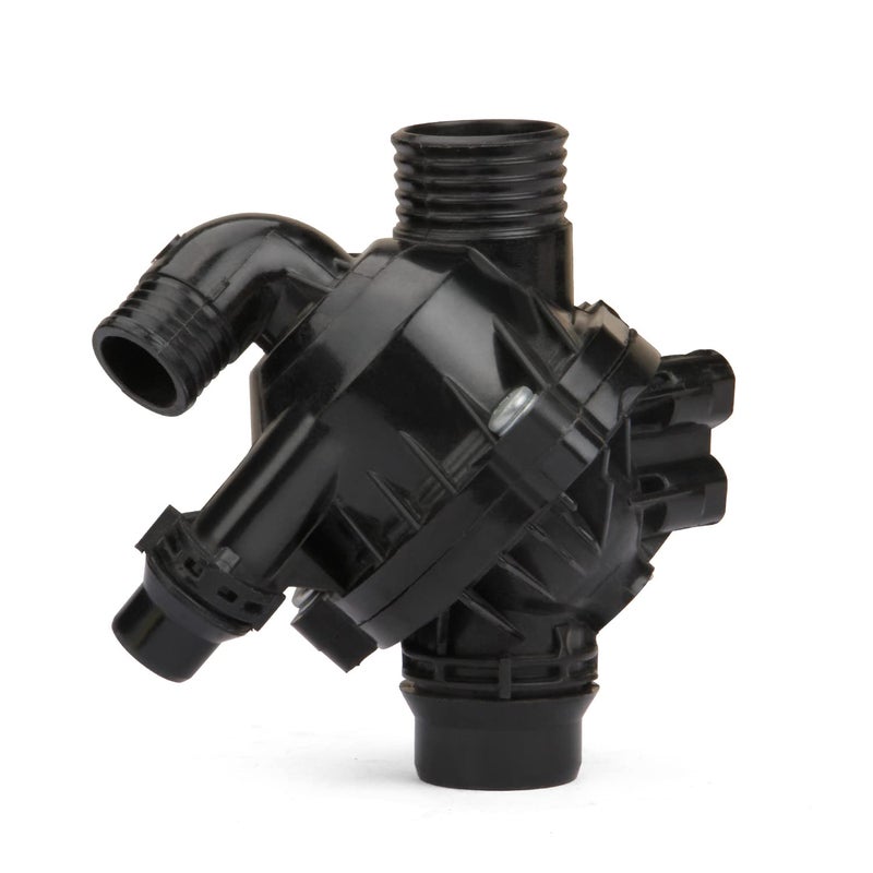MITZONE Engine Coolant Thermostat Assembly Compatible with BMW E70 X5 E71 X6 30L Replace 11537550172