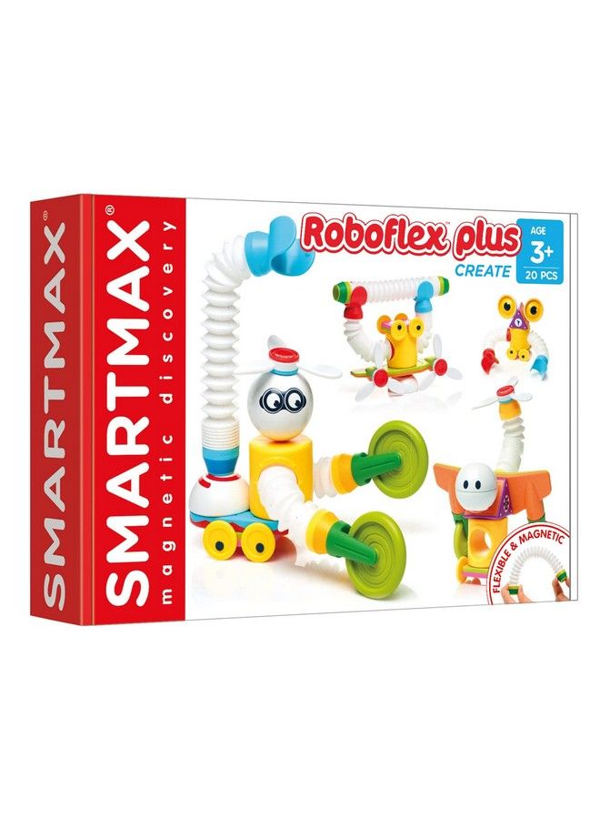 SmartMax Roboflex Plus 20 Piece Magnetic Discovery Building Set For Ages 3+ - Image 3