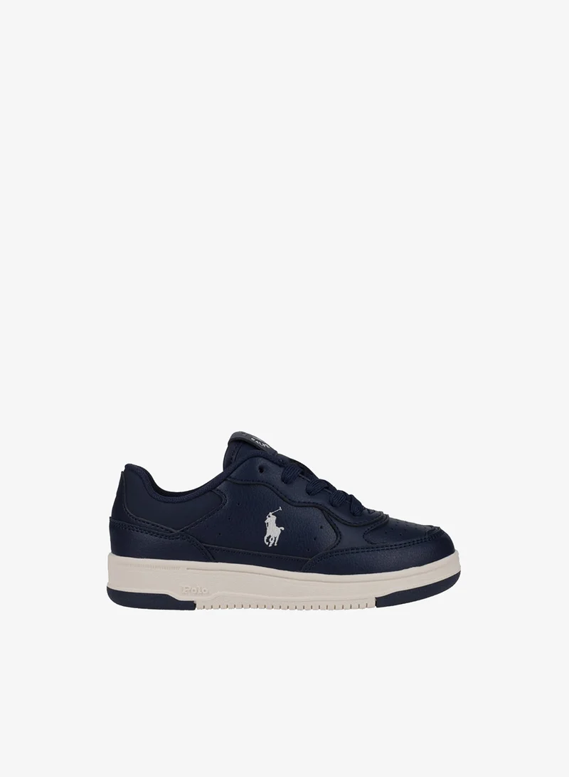 بولو رالف لورين Masters Court II Faux-Leather Trainer