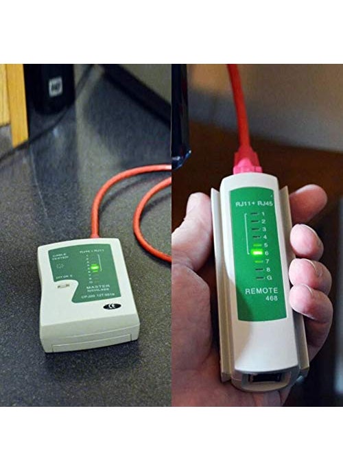 StoreIN StoreIN Rj45 Rj11 Crimping Tool with Network Lan Cable Tester Combo Set For Networking and Office Used  - Image 4