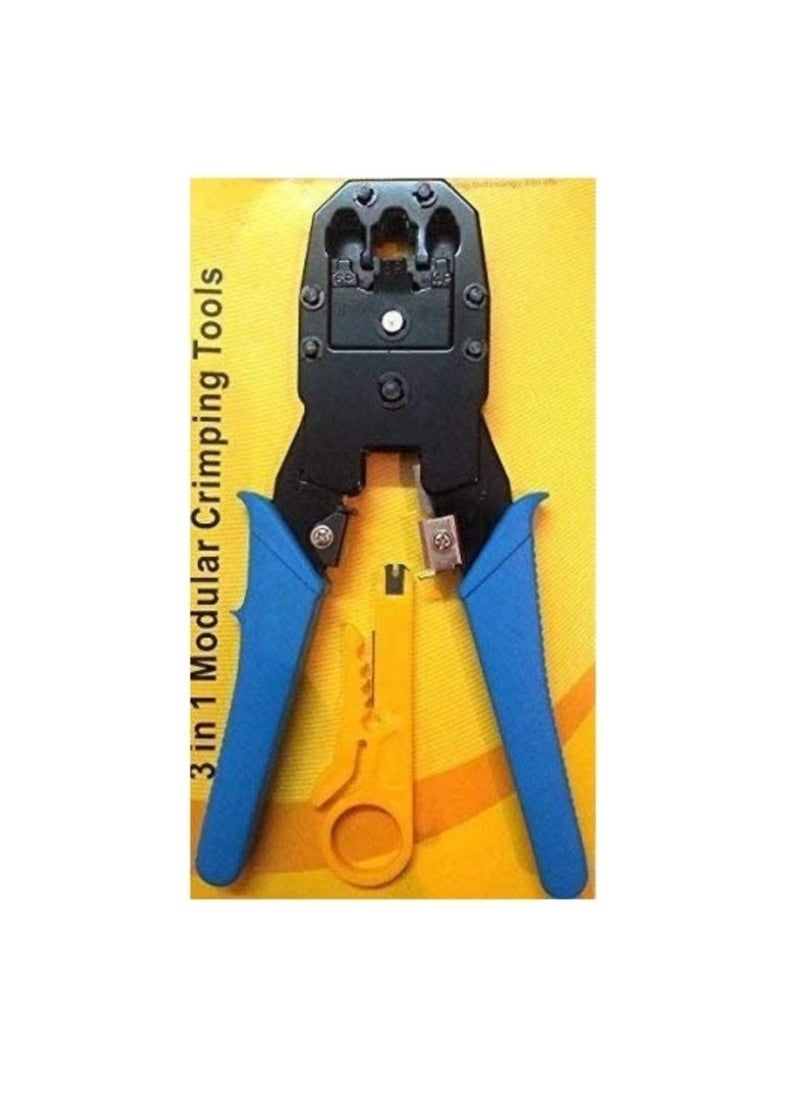 StoreIN StoreIN Rj45 Rj11 Crimping Tool with Network Lan Cable Tester Combo Set For Networking and Office Used  - Image 3