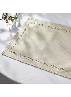 Western dining mat, linen dining mat, embroidered hollow dining mat, anti slip and thermal insulation mat, cotton and linen dining mat - pzsku/Z410C150366F22350F924Z/45/_/1697016445/753653d2-0be2-474f-a4e2-c497441d587e