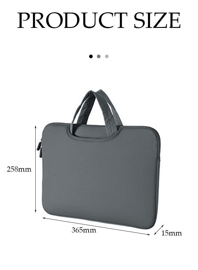 SOWUGI 13 Inch Laptop Bag Lightweight Computer Bag Travel Business Handbag Briefcase Water Resistance Shoulder Messenger Bag for Men and Women Work Office - Image 4