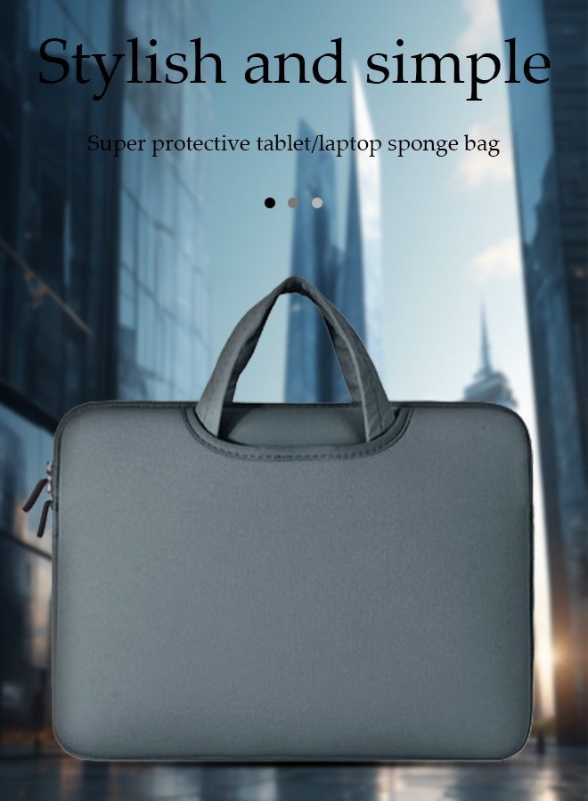 SOWUGI 13 Inch Laptop Bag Lightweight Computer Bag Travel Business Handbag Briefcase Water Resistance Shoulder Messenger Bag for Men and Women Work Office - Image 2