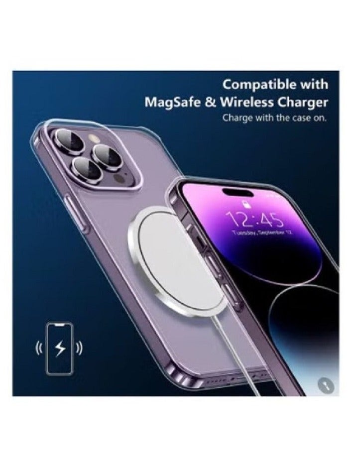 Iphone 14 Pro clear case Anti Yellowing Anti Drop Anti-scratch Comfortable hold Shock Absorbing (Iphone 14 Pro)