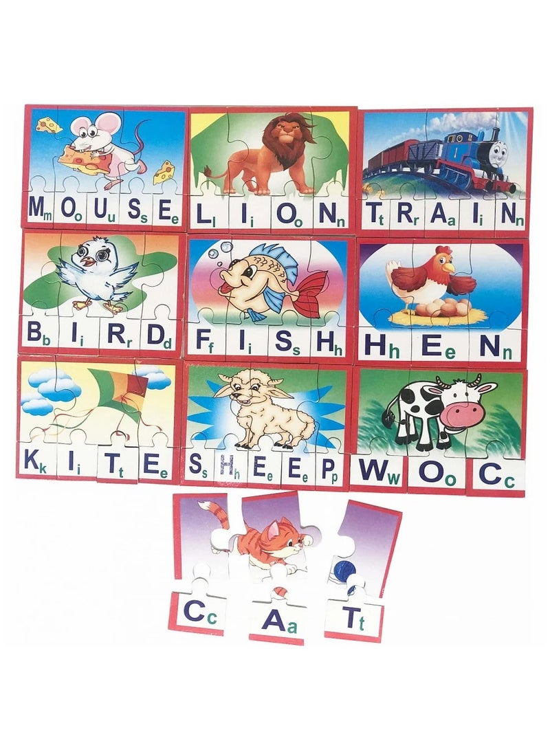 Educational Puzzle Game for Learning English Letters - Fun Alphabet Puzzles for Kids  - Image 1