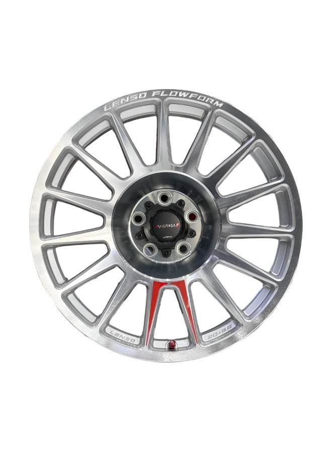 لينسو جنط لينزو فينوم-8 (VN8) مقاس 20x9.5 لون فضي - Image 2