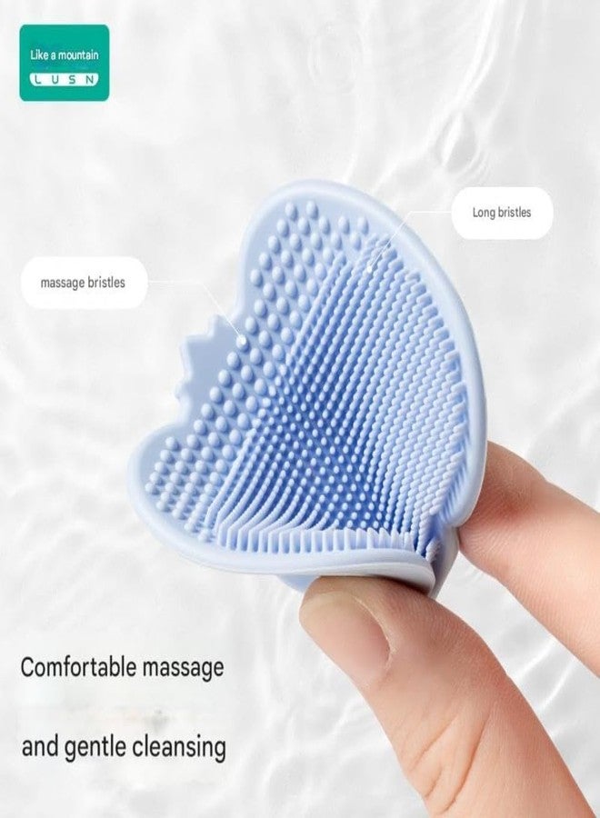 ISTORE Silicone Scalp Massage Brush for Babies | Cradle Cap Remover & Eczema Care | Soft Food-Grade Baby Bath Scrubber | Safe, Gentle & Durable for Newborn & Toddler Hair Wash - Image 4