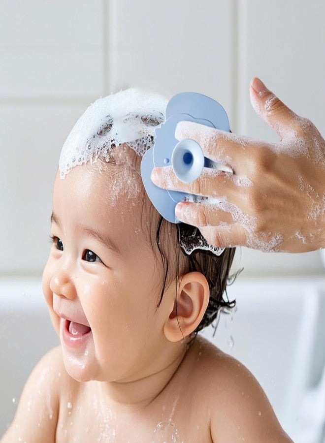 ISTORE Silicone Scalp Massage Brush for Babies | Cradle Cap Remover & Eczema Care | Soft Food-Grade Baby Bath Scrubber | Safe, Gentle & Durable for Newborn & Toddler Hair Wash - Image 1