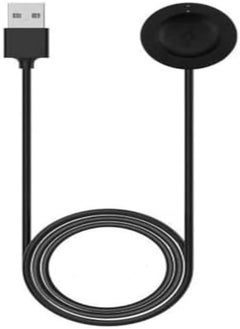 Next Next Store Replacement USB Cable Charger Compatible with Fossil Gen 5 Carly & Julina & Emporio Armani Skagen Falster 2 USB Sport Watch (Black) 