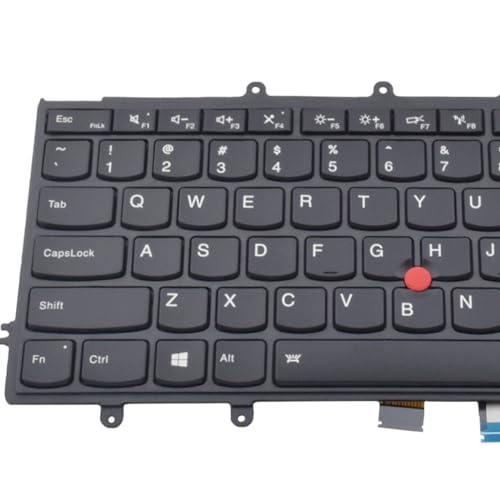 SUNMALL Replacement Keyboard Backlit Compatible with Lenovo ThinkPad X230S X240 X240I X240S X250 X250S X260 X270 01AV519 01AV530 04X0196 SN20K79593, with Frame Pointer Backlight US Layout - Image 5
